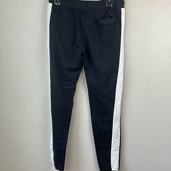 EUC JW Style Womens Black and White Sweatpants Size M - Picture 3 of 5
